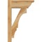Ekena Millwork Balboa Traditional Rough Sawn Outlooker, Western Red Cedar, 6"W x 14"D x 22"H OUT06X14X22BOA01RWR - alternate 3